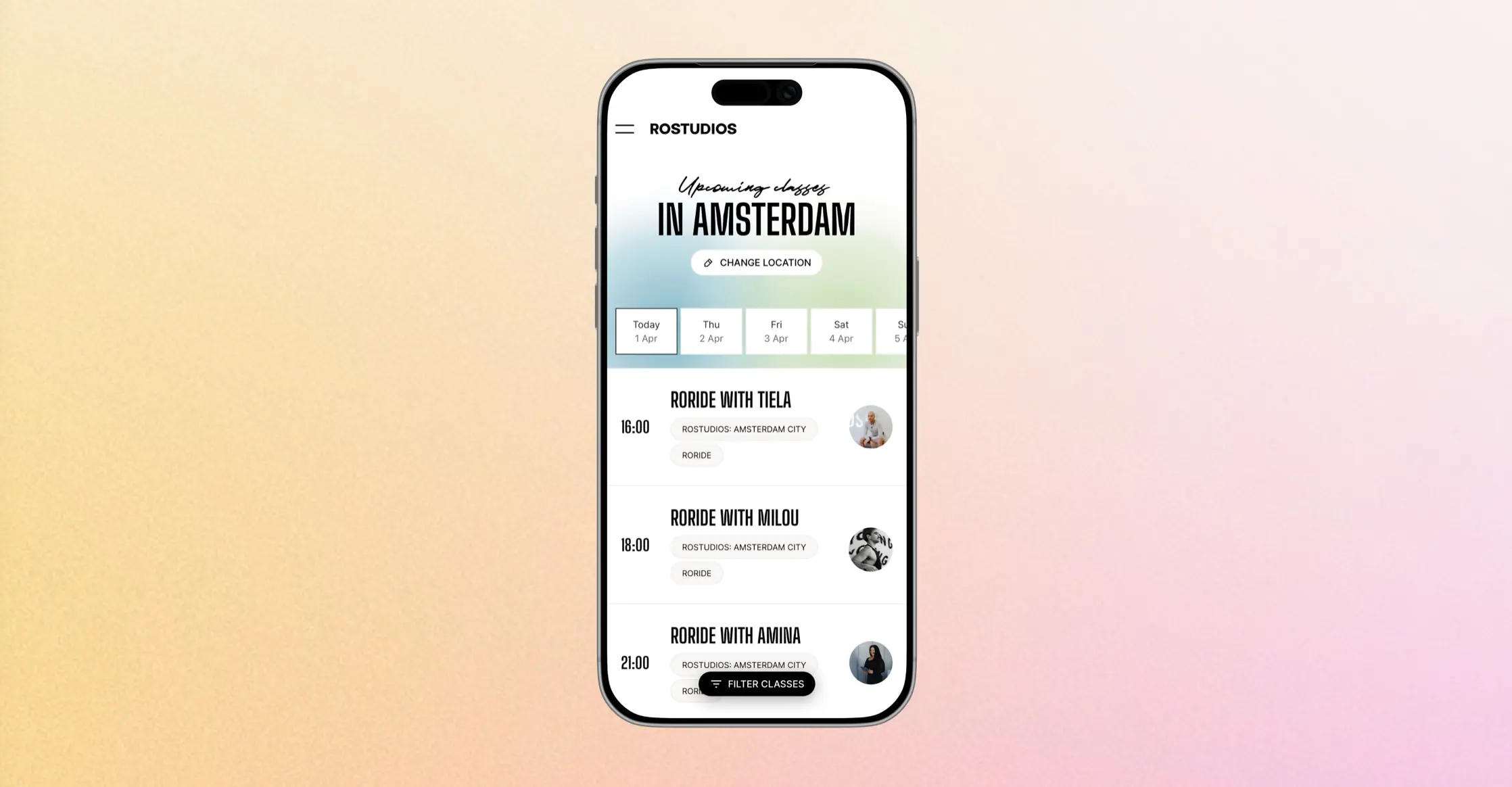 Phone With Rostudios App